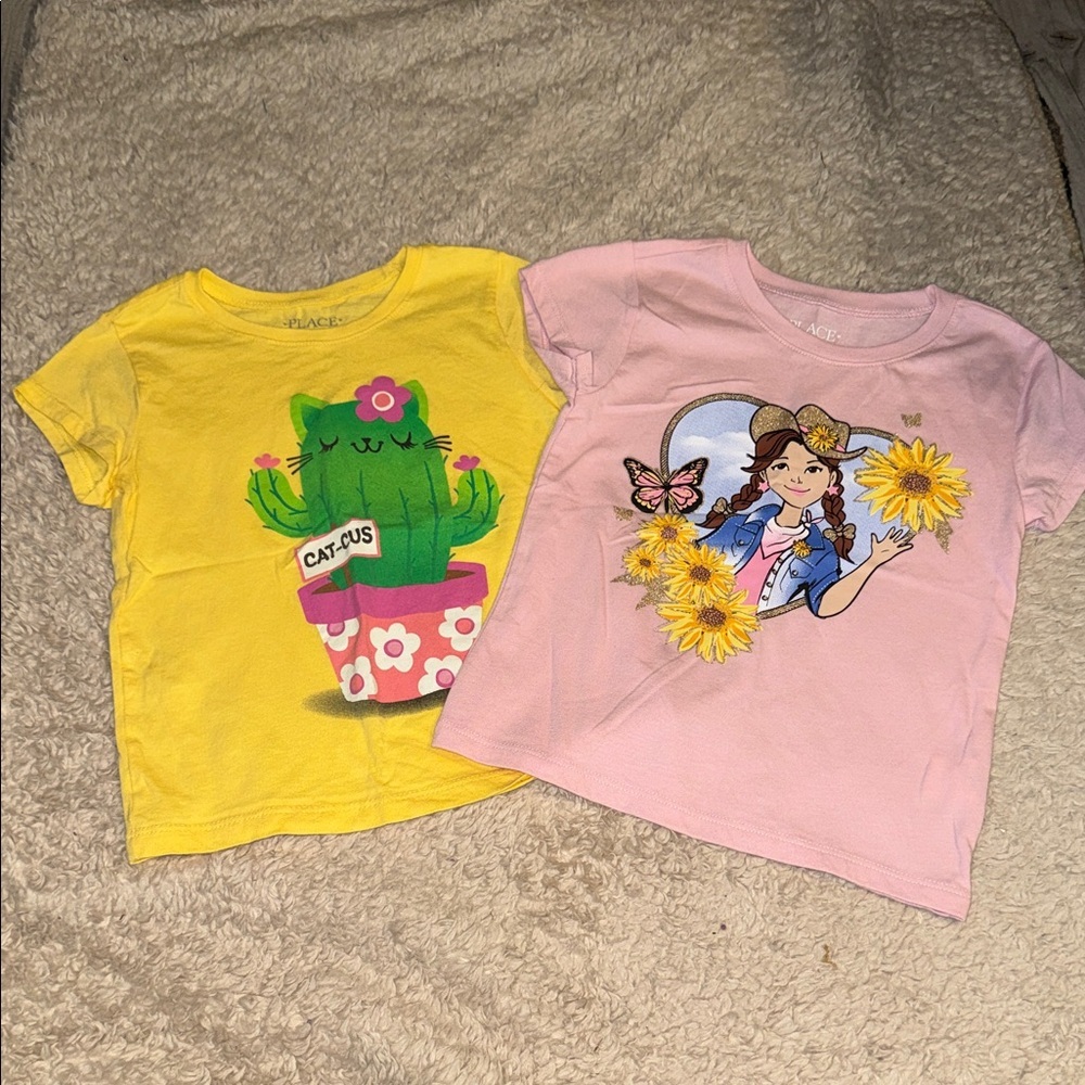 (2) Toddler Children’s Place T-shirts